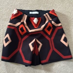 Zara pleated sassy skort